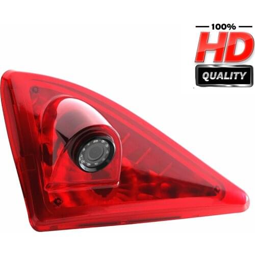 HD 720P Misayaee 3rd Brake Light Camera for OPEL Movano B/Nissan NV400/Renault Master III 2010-2019 Stop lights Rear View Camera