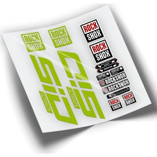 Pegatinas hairpin clip ROCKSHOX SID ULTIMATE 2021 WP339 STICKERS