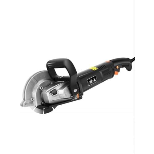 220V Slotting Machine Concrete with Water and Dust-Free Water and Electricity Installation Wall Corner Grinder To Cut Machine