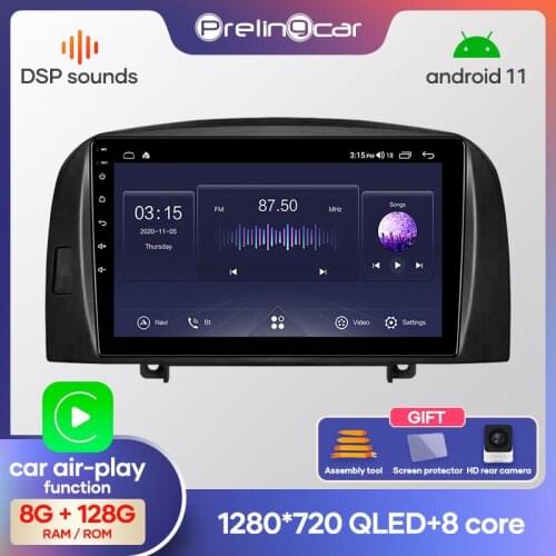 Android 9.0 System Car IPS Touch Screen Stereo For HYUNDAI SONATA NF player Stereo