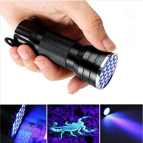 3 AA Battery 395 nm Ultraviolet 51 LED UV Flashlight