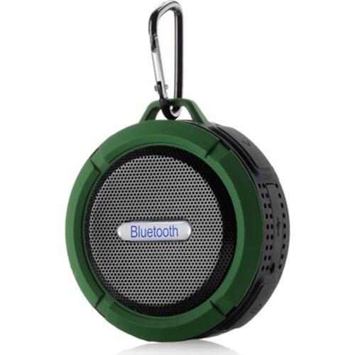 Waterproof Wireless Mini Bluetooth Speaker Outdoor Rechargeable Portable High Fidelity Ø 45mm All Frequency Magnetically Sperker