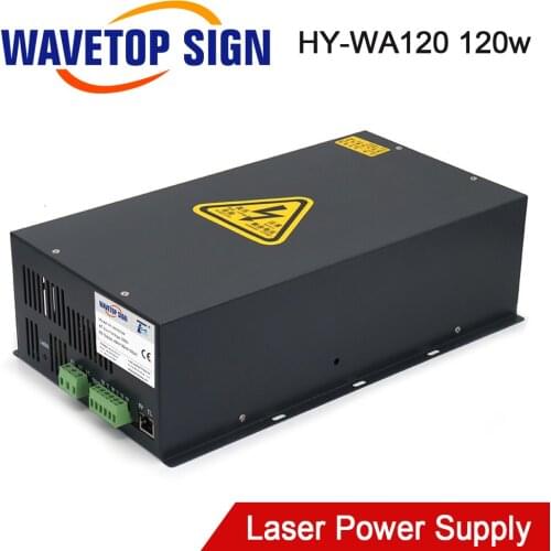 WaveTopSign 120W CO2 Laser Power Supply Source HY-WA120 for CO2 Laser Engraving and Cutting Machine Long Warranty