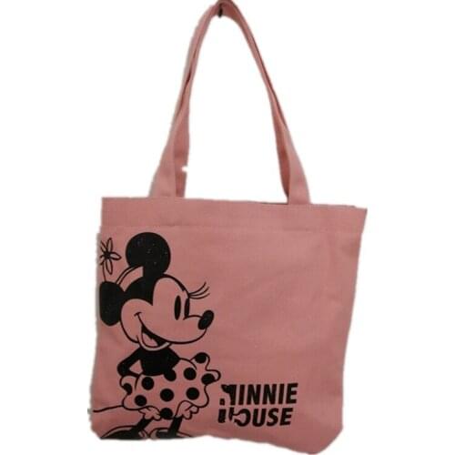 MIckey mouse canvnes shoulder bag women canves Donald Duck handbag