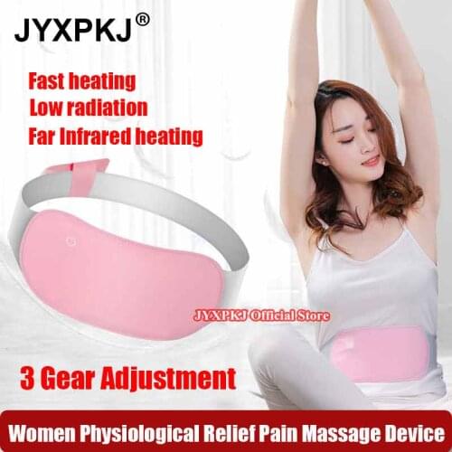 Women Period Pain Dysmenorrhea Massage Menstrual Analgesic Pain Relief Massager Pain relief Uterus Cold Electric Heating Belt