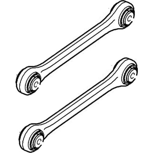 1 Pair Rear Upper Left & Right Suspension Control Arm For 2010-2016 Porsche Panamera 97033104300