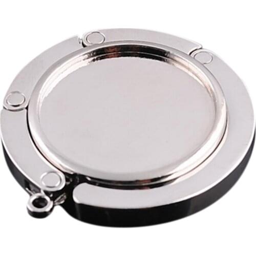 1Pcs Crystal Alloy Purse Unique Handbag Bag Hanger Hook Portable Fashion Folding Holder Table Hook