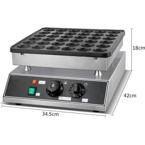 110V 220V Commercial Electric 36pcs Waffle Machine Non-stick Pancake Maker Machine EU/AU/UK/US Plug