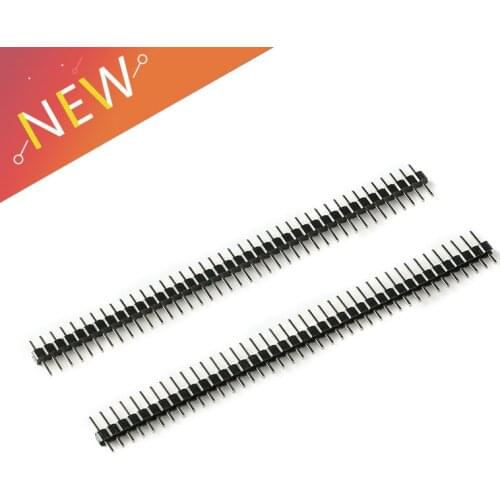 20pcs, Male Single Row Pin Header Strip 2mm 40 Pin Male Single Row, pin header 2.0mm male pin header connector