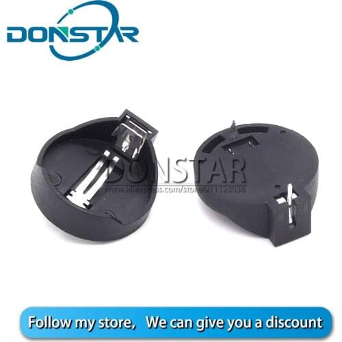 300PCS CR2032 Battery Button Cell Holder Socket Case CR2025 battery holder 2032 2025