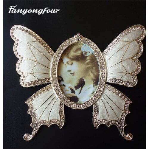 Butterfly Photo Frame Cake Mould Silicone Mold Chocolate Gypsum Candle Soap Candy Mould Kitchen Baking Free Shipping