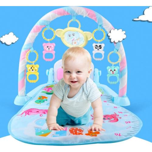 Baby Fitness Racket Piano Toy Soft Detachable Baby Climbing Mat Pedal Rocking Chair Children Fun Music Toy