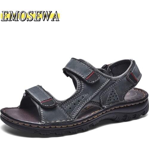 Мужские кожаные кроссовки EMOSEWA China At AliExpress