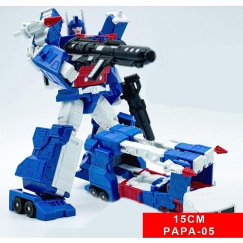 G1 PAPA Transformation Ultra Magnus PPT-05 PPT05 War Action Figure Robot Toys