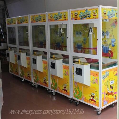 Shopping Malls Amusement Park Kids Adults Play Coin Operated Arcade Game Machine Stuffed Dolls Soft Toys Cranes Claw Machine