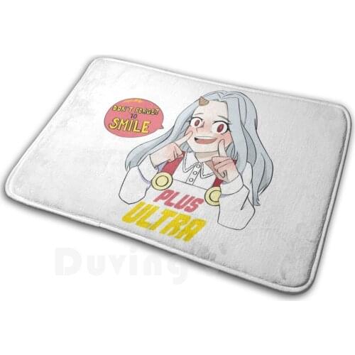 Plus Ultra Eri Mat Rug Carpet Anti-Slip Floor Mats Bedroom Bnha Mha Boku No Hero Academia Plus Ultra Encouragement Encouraging
