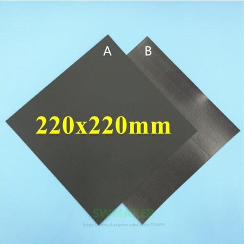 Magnetic Print Bed Tape Print Sticker Build Plate Tape FlexPlate Square 220x220mm Wanhao i3 Anet A8 Creality ENDER-3 3D printer