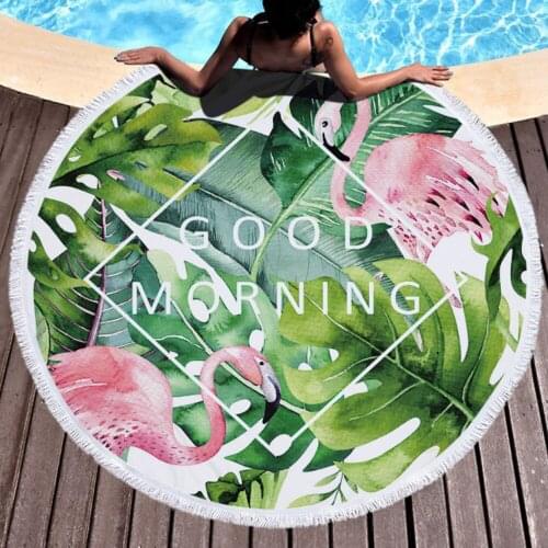 Microfiber Round Fabric Bath Summer Beach Towels Round Large Tassel Towel With Beach Blanket Living Room Cover Home Decorative