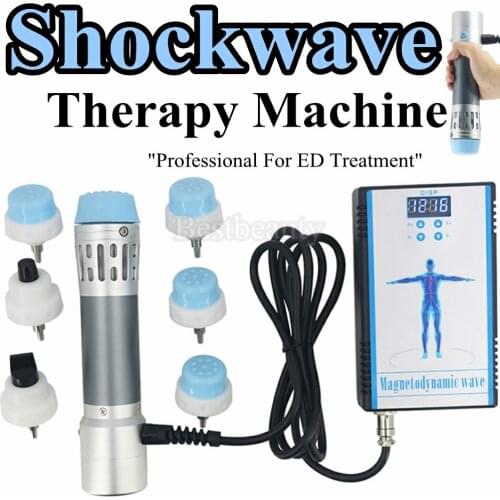 New Shock Wave Therapy Equipment Shockwave Therapy Machine For ED Treatment Plantar Fascitis Pain Relief Home Use Massager