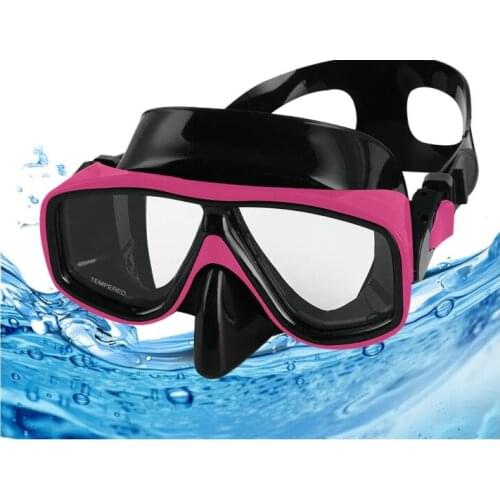 Adult diving goggles tempered glass diving goggles liquid silicone snorkeling swimming diving goggles