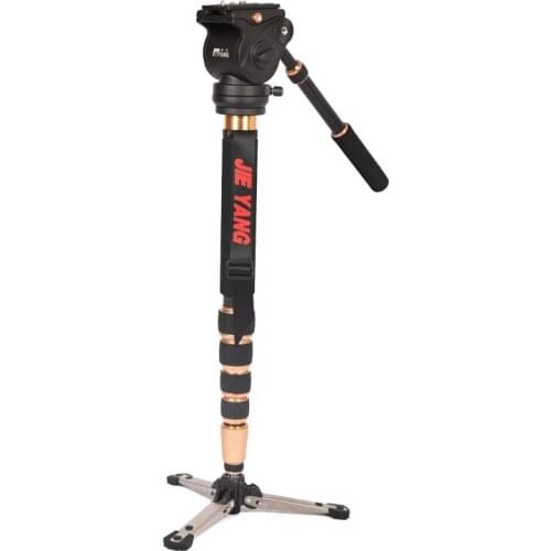 DHL PROGO JIEYANG JY0506C carbon fiber Professional Monopod For Video & Camera / Tripod For Video / & Carry Bag wholesale