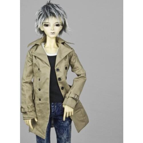 [wamami] 500# Brown Wind Coat/Suit/Outfiit/Clothes 1/4 MSD DZ AOD DOD Boy BJD Dollfie