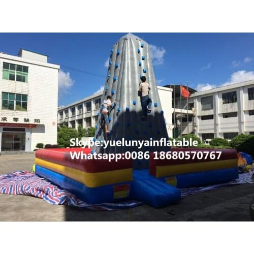2016 new Factory direct Inflatable slide, Inflatable rock climbing, KYG-105