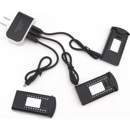 3PCS VISUO SG700 DM107S Lipo Battery 3.7V 900mAh RC Quadcopter Spare Parts Accessories Rechargeable BATTERY for RC Drones