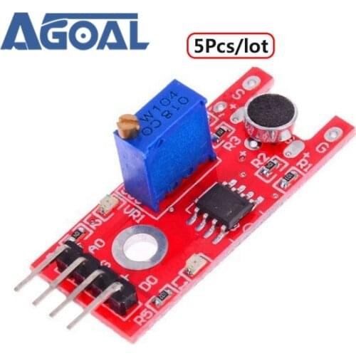 5pcs/lot KY-038 Microphone Sound Sensor Module For DIY Free Shipping