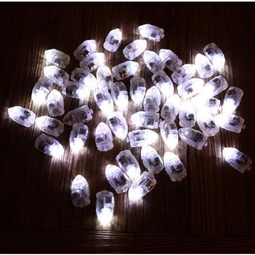 60pcs/lot LED Flash Ball Lamps Balloon Lights for Paper Lantern Balloon Wedding Party Floral Decoration
