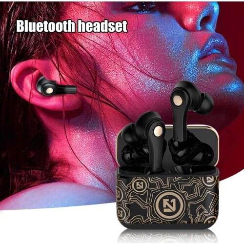 Earphones Wireless Earbuds Bluetooth Headphones In-Ear Earphones Waterproof Sports Headset with Charging Case for Sports Outdoor