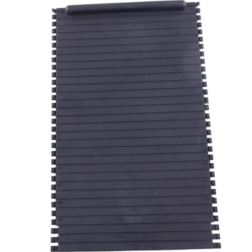 51168408026 51168402941 Black Centre Console Cup Holder Roller Blind Cover Fit For BMW X5 E53 2000 2001 2002 2003 2004 2005 2006