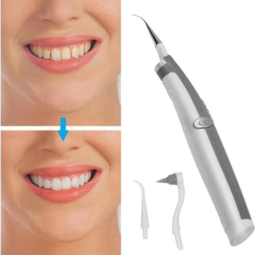 Electric Sonic Scaler To Remove Dental Stains Plaque Tartar Removal Dental Instrument Oral Cleaning Teeth Flusher Polishingagent