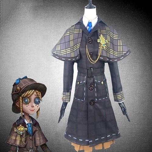 Game Identity V Cosplay Costumes Gardener Detective Emma Woods Cosplay Costume Halloween Carnival Party Anime Cosplay Costume
