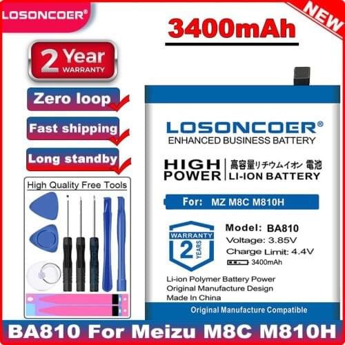 LOSONCOER Meizu M8c Phone Batteries China