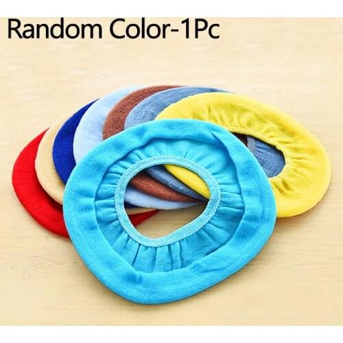 Soft Warmer Toilet Seat Cover Cushion Washable O-Type General Closestool Lid Case Bathroom Decor Accessories Spring Winter