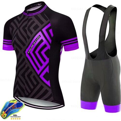 2021 New Team Rcc Raudax Cycling Clothing Ropa Ciclismo Hombre Short Sleeve Cycling Set Mtb Bike Uniforme Maillot Ciclismo