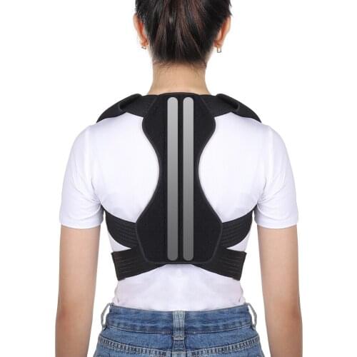 New Adjustable Posture Corrector Back Support Shoulder Back Brace Posture Correction Spine Posture Corrector Postural Fixer Tape