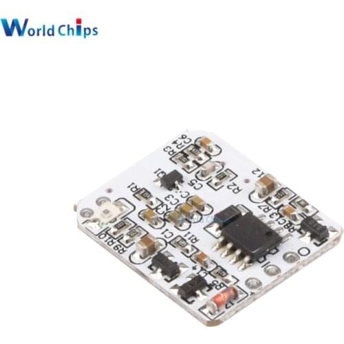 LED Human Radar Sensor Switch Range 4-8 Meter Angle 360 Degree Radar Module 10-28V DC for 3-7W Lamp Smart Switch