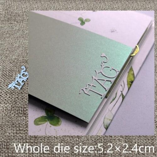 XLDesign Craft Metal Cutting Die cut dies TAG heart decoration scrapbook Album Paper Card Craft Embossing die cuts