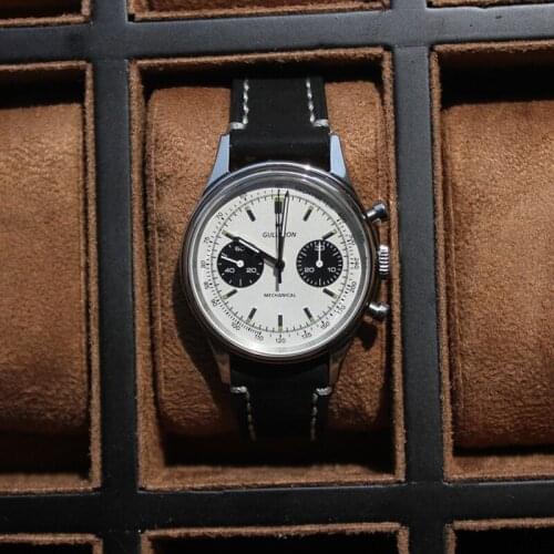 1963 Pilot Watch 40mm Dial Mechanical Sapphire Mirror Top Tough Guy Military Watches Luxury Brand Sports Personality Men Watches