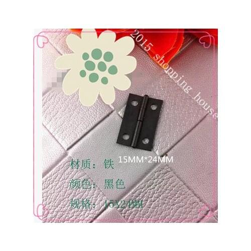 A02 Hardware accessories Wooden packing box accessories small antique hinge rectangular flat sheet 18mm*14mm