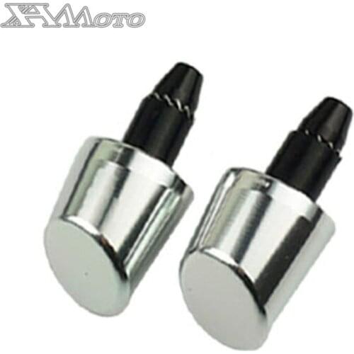 CNC 22MM Handlebar Grips Handle Bar Cap End Plugs For Suzuki SV650S SV 650S 1999-2009