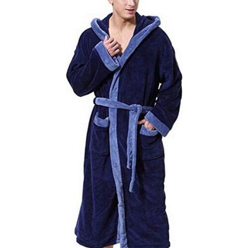 Мужские длинные халаты Douhoow China At AliExpress