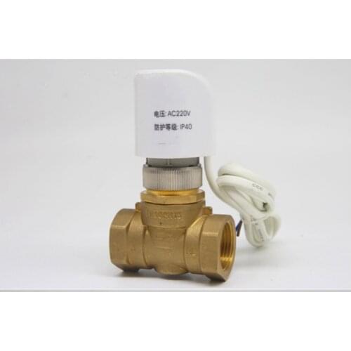 24v normally open close Electric thermal actuator for manifold underfloor heating valve radiator valve DN20 DN25