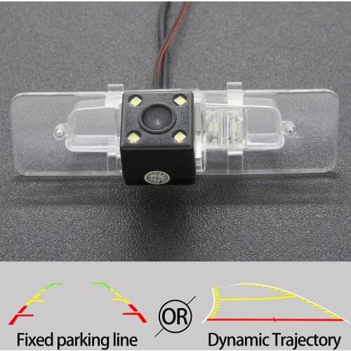 Fixed Or Dynamic Trajectory Tracks Car Rear View Camera For Subaru Legacy 2000-2012 Car Backup Reverse Parking Accessories