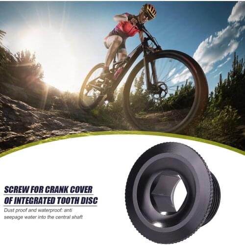 Mountain MTB Road Bike Crank Cover Fitting Screw Cap Portable Waterproof M18 Bottom Bracket Crankset Cycling Elements