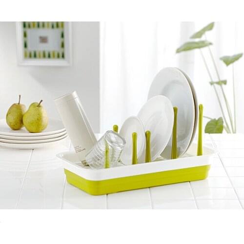 Inomata kitchen drain rack, Tableware stand, Plate & Cup holder tray