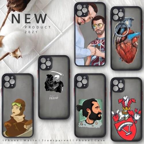 PNL Rapper Peace N Loves Phone Case Matte Transparent for iphone 11 12 pro mini XS XR X max 7 8 plus TPU Mobile bags coque shell