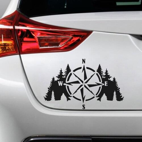 Cute compass Stickers Voiture For Auto Car Motorcycle Body Styling Accessories